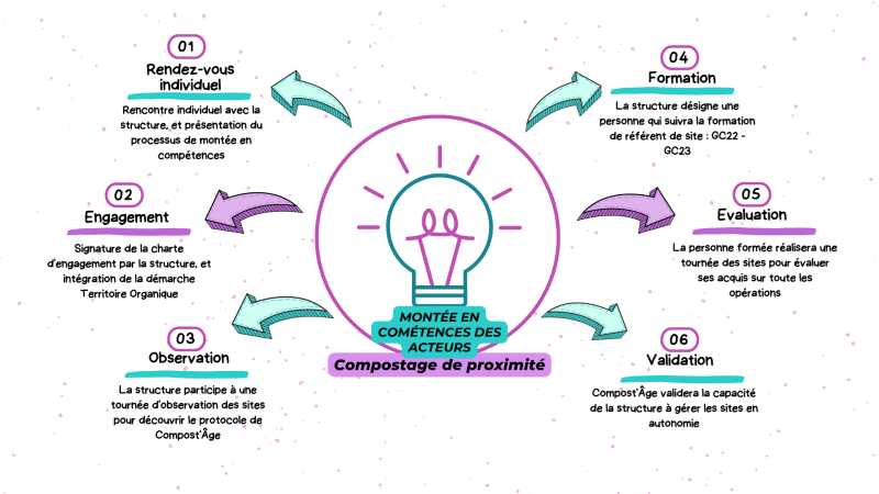 Schéma Montée en compétences